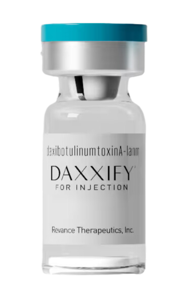 An image of DAXXIFY Wrinkle Reduction vial available in Naperville, IL