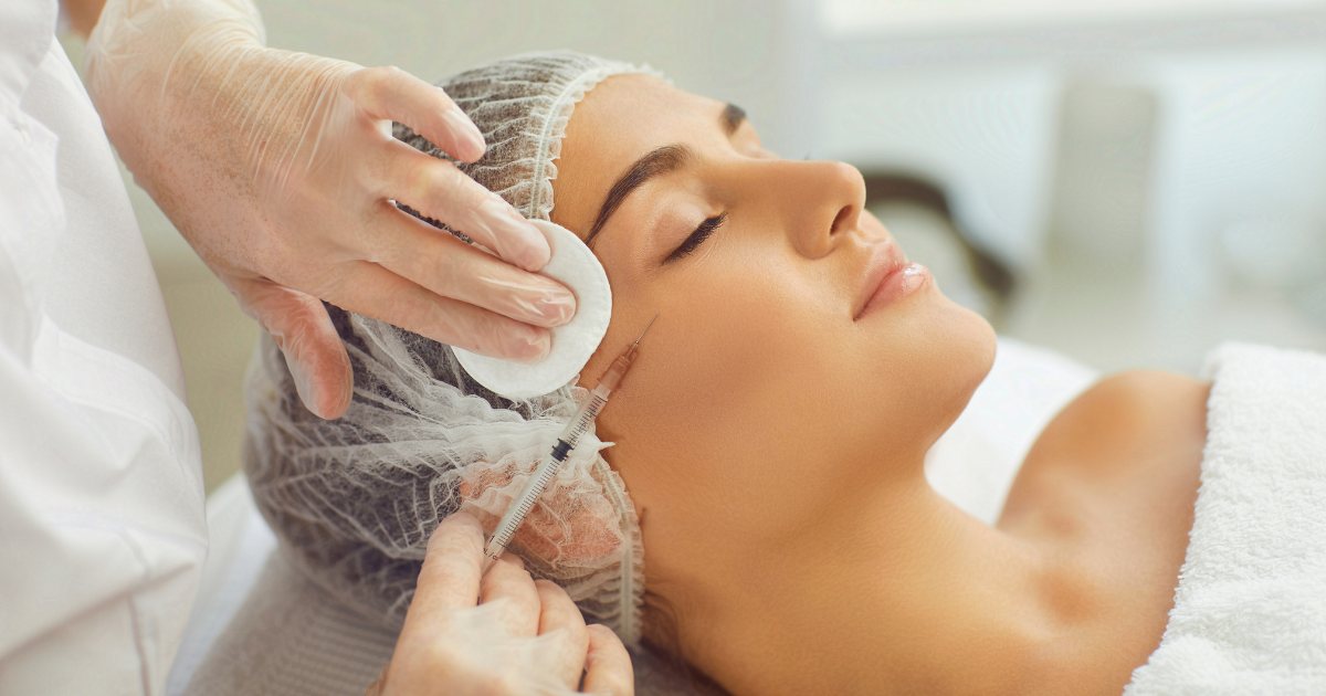 someone getting Sculptra